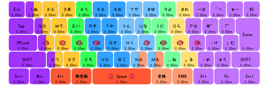運指表画像